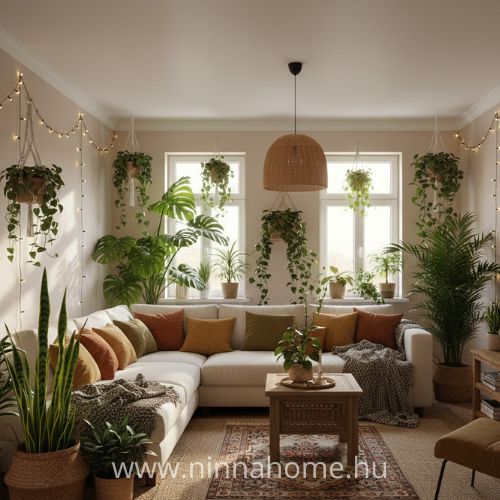 boho-nappali-dekoráció-5